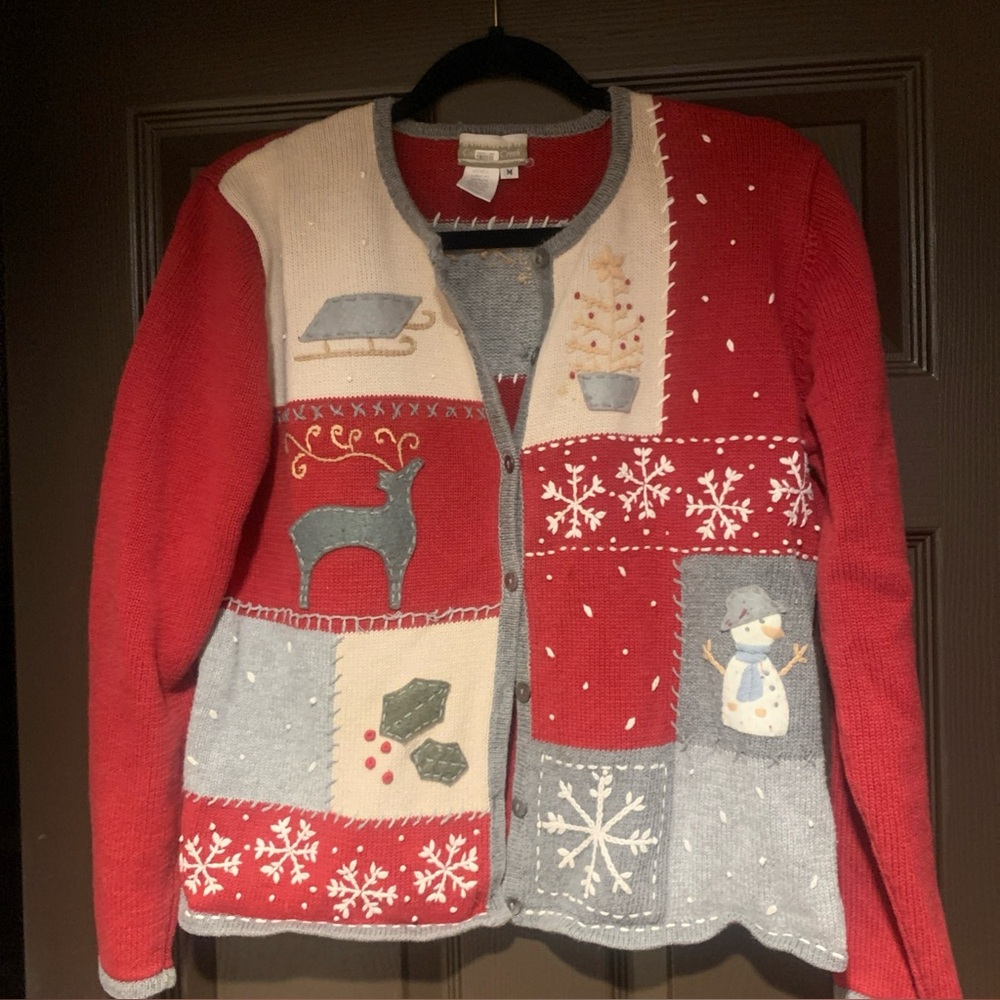 Coldwater Creek Women’s Holiday Sweater M